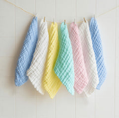 EMSAAG Washcloths absorbent design helps quick water removal during bath time.