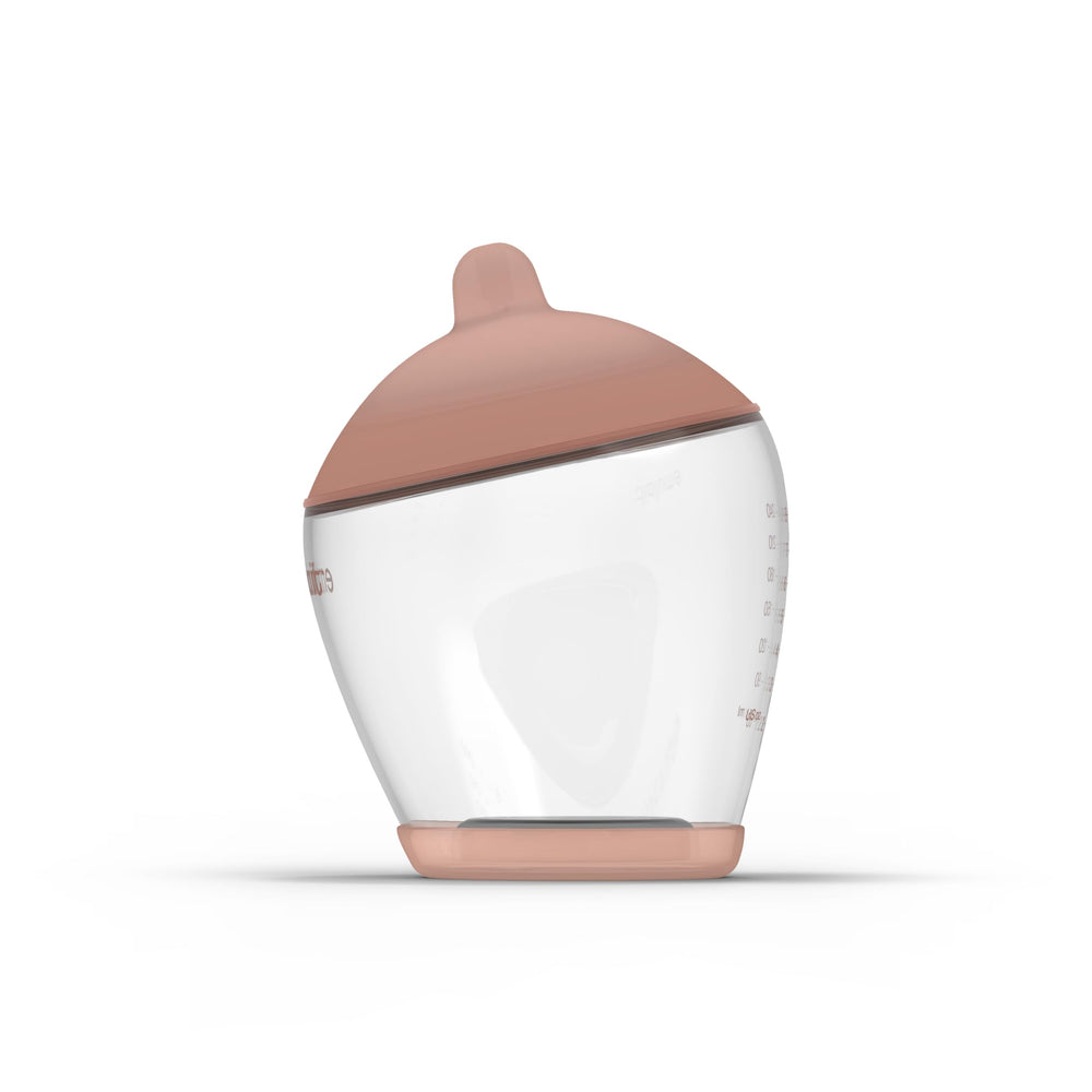Emulait Classic Bottle nipple simulation provides a natural feel during feeding.
