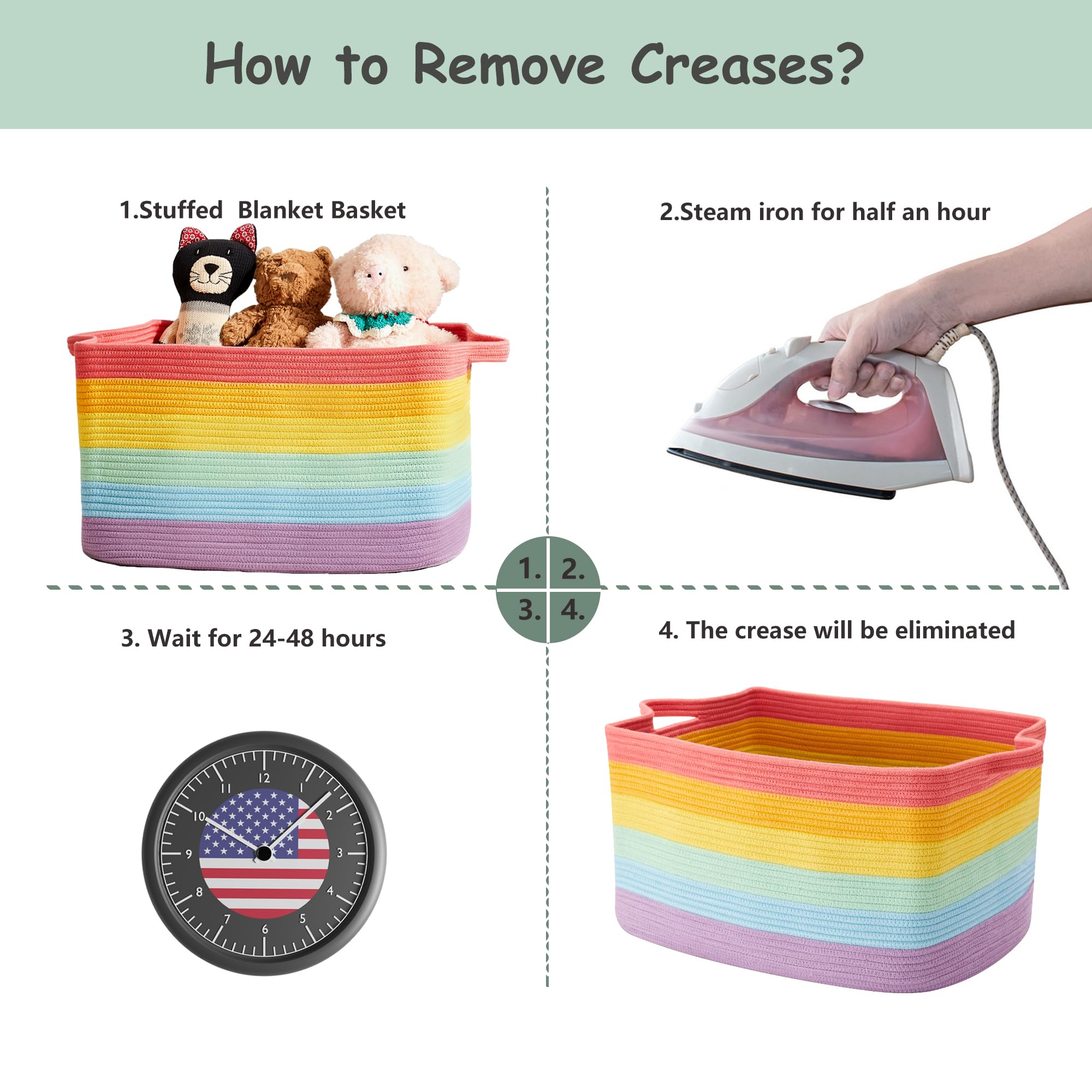 ENAORGAN 75L close-up of soft cotton rope texture and weave.