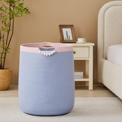 ENAORGAN large-capacity hamper in-room use ideal for blankets, toys, and laundry.