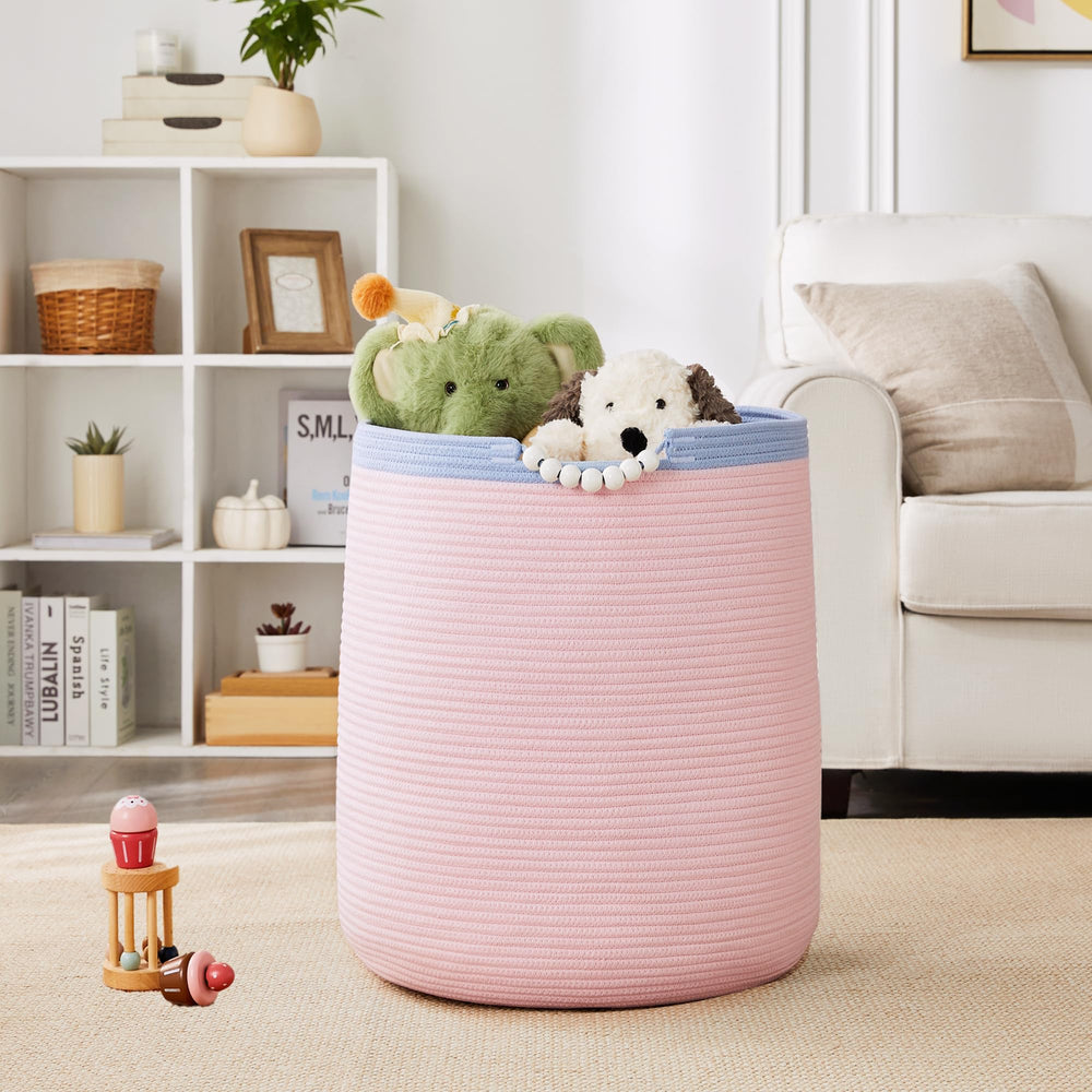ENAORGAN machine-washable hamper for easy care.