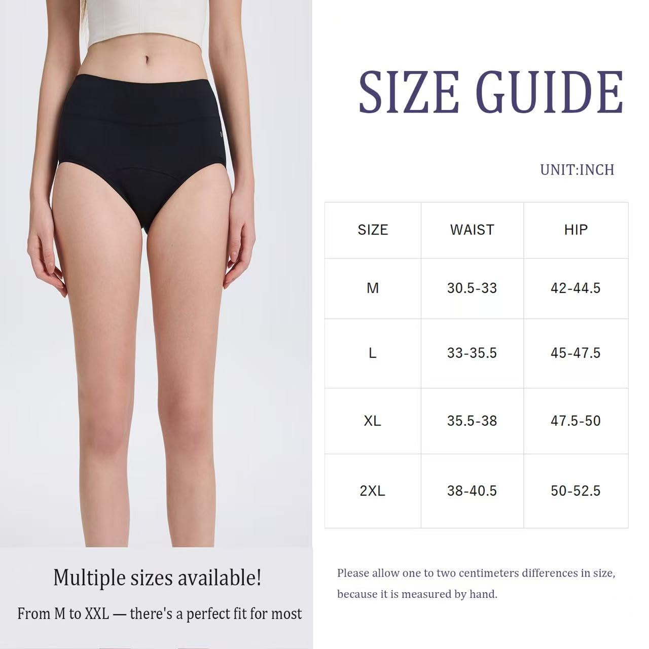 Encodd skin-friendly comfort underwear minimizes irritation while providing secure protection and freedom of movement.