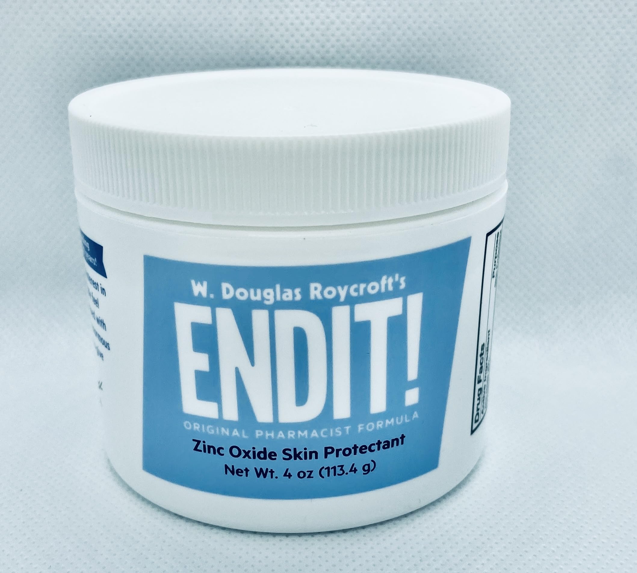 ENDIT topical ointment being applied to a baby's diaper area for quick relief and protection.