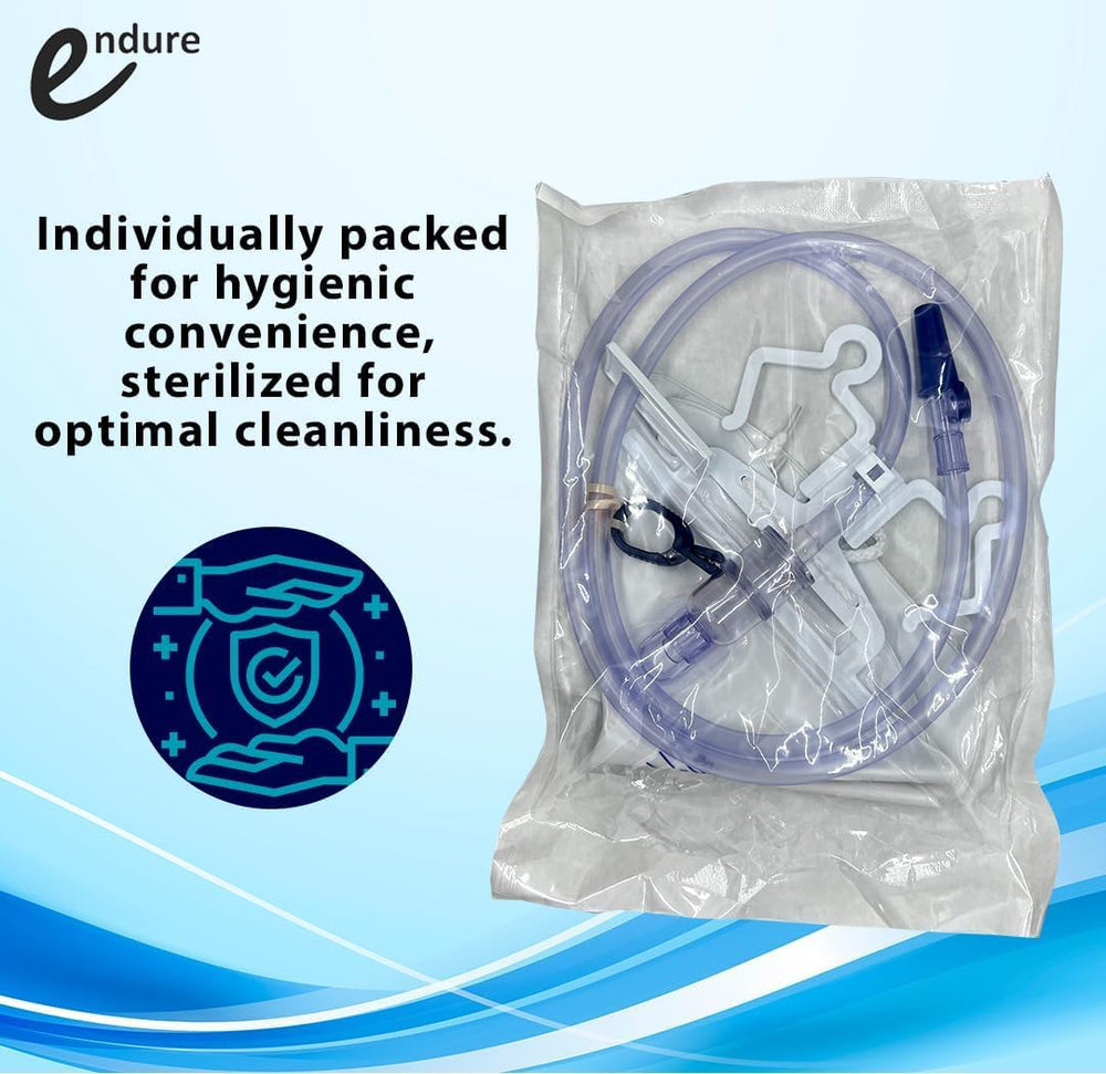 Endure Industries sterile packaging preserves hygiene for each 5-pack bag