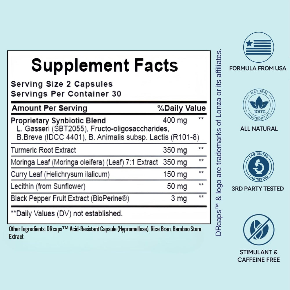 Enerderro turmeric-curcumin capsule close-up highlighting absorption-boosting formula.