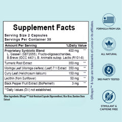 Enerderro turmeric-curcumin capsule close-up highlighting absorption-boosting formula.