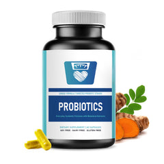 Enerderro Probiotics for Women bottle promoting digestive health and gut balance.