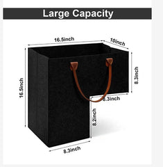 Enfudid stair basket multi use storage protects floors while organizing