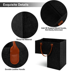 Enfudid stair basket on stairs helps declutter hallways and landing areas