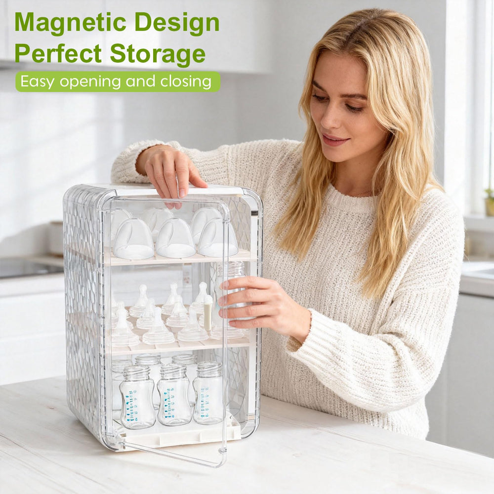 Engorgio organizer fits both countertop and cabinet storage needs.