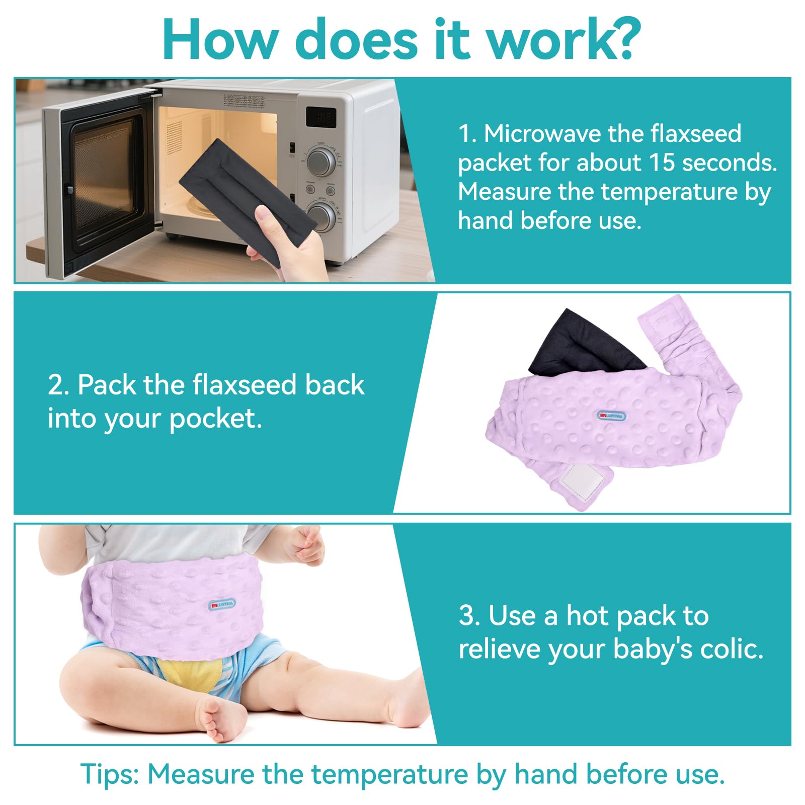 ENLUNTRA adjustable fit accommodates 18.5 to 25-inch waists.