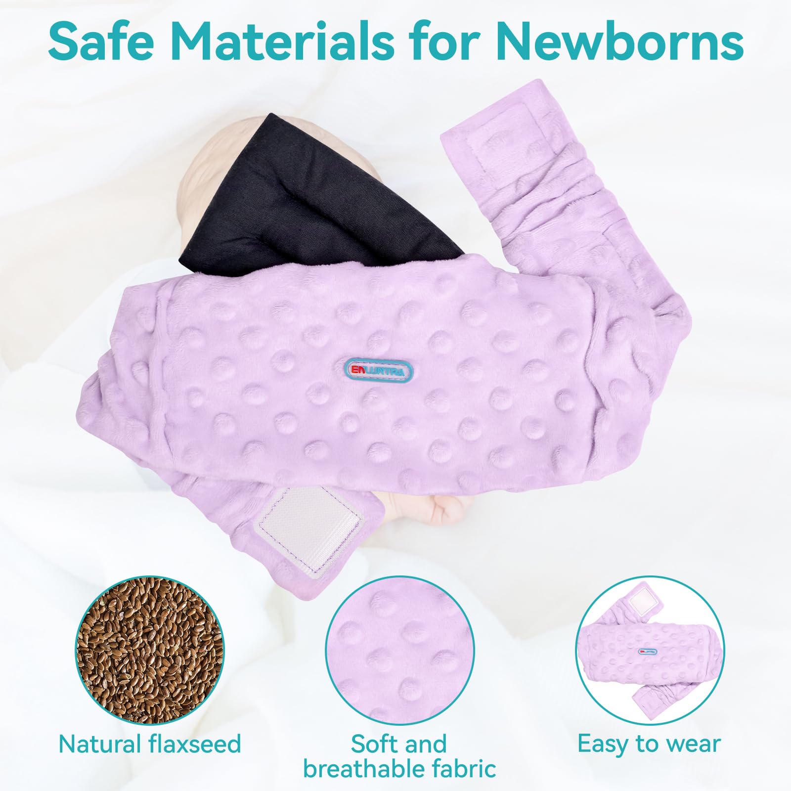 ENLUNTRA microwavable heat pack delivering fast warming for quick comfort.