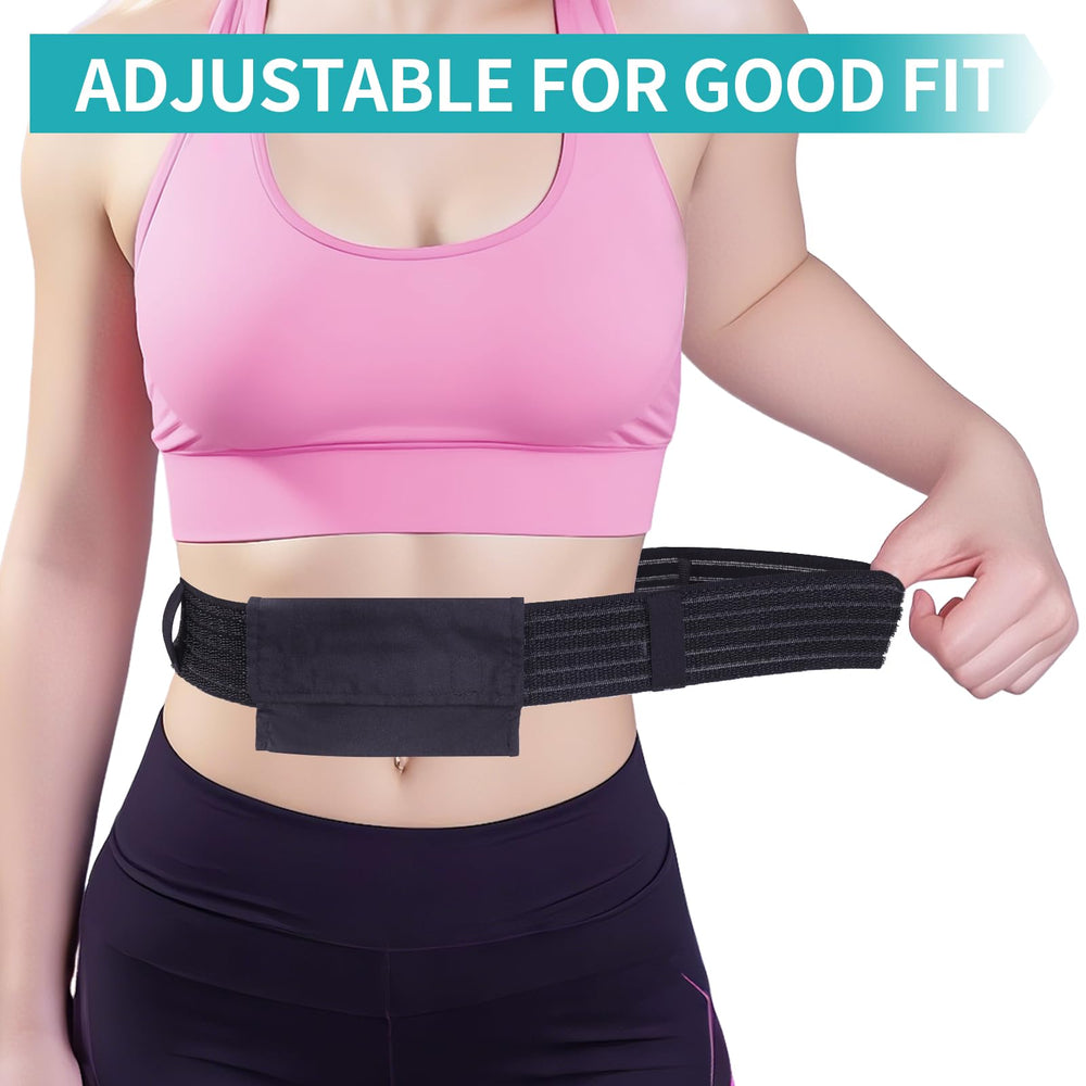 ENLUNTRA belt includes a convenient storage pocket