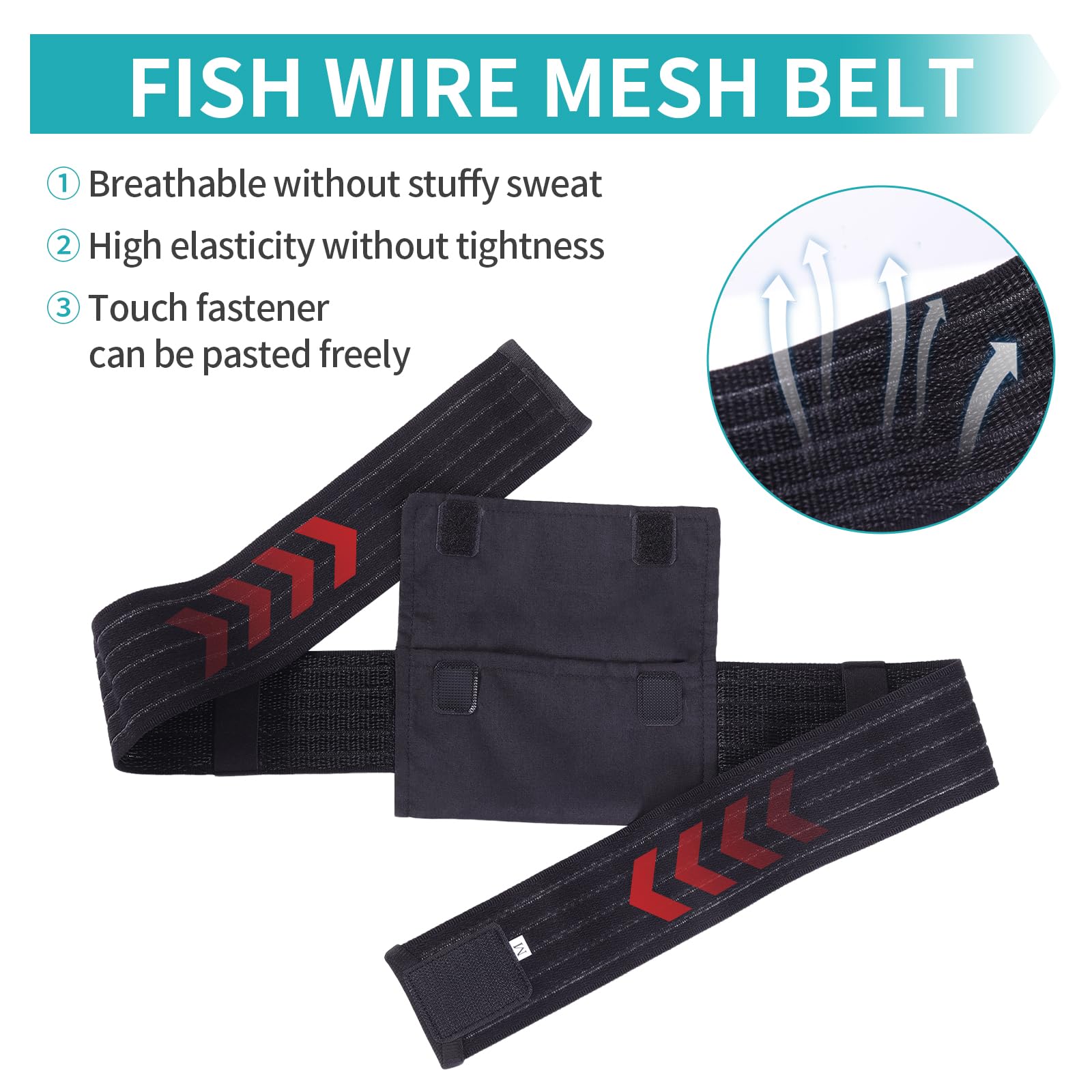 Concealed wear under clothing with ENLUNTRA belt for discreet tubing management.