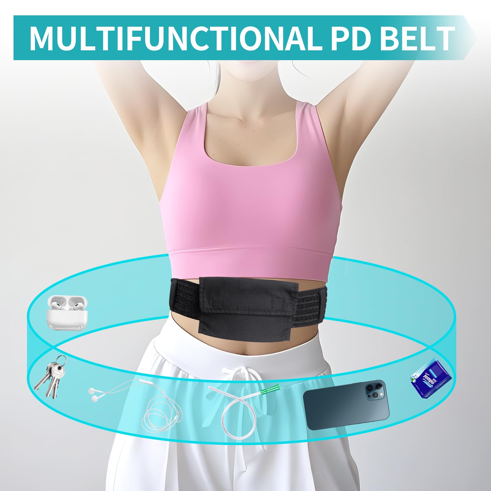 Unisex ENLUNTRA belt design fits both men and women.