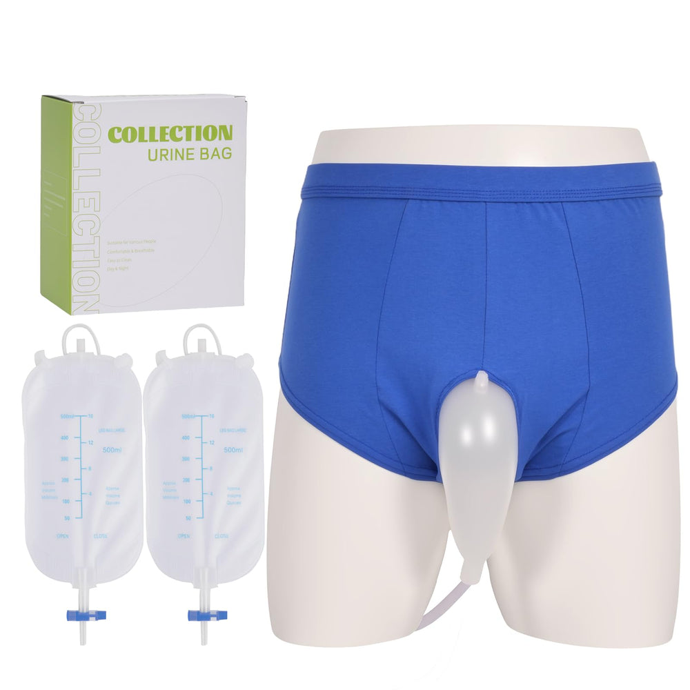ENLUNTRA urine collector with two 500ml bags for secure storage