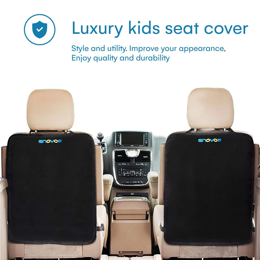 Enovoe 18x24 mats fit most vehicles with snug, secure placement.