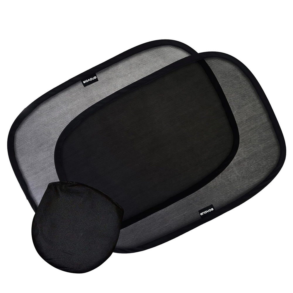 Enovoe shades fit SUVs and protect babies on sunny days