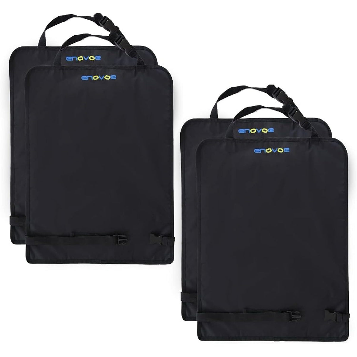 Enovoe car seat protectors 4-pack offer durable back seat coverage for busy families.