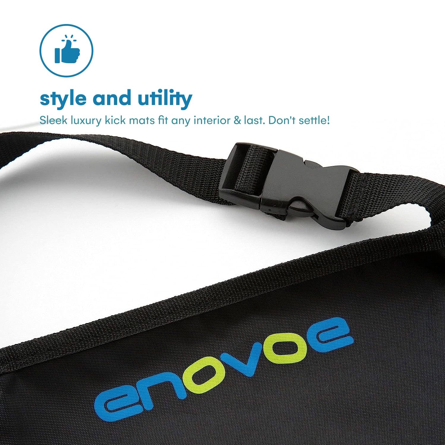 Enovoe Kick Mats dirt-scratch-shield keep interiors neat during daily trips.