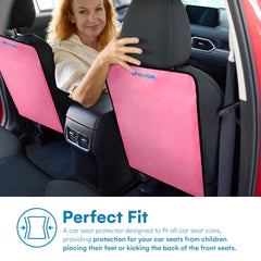 Adjustable straps on Enovoe Kick Mats enable quick, secure installation.