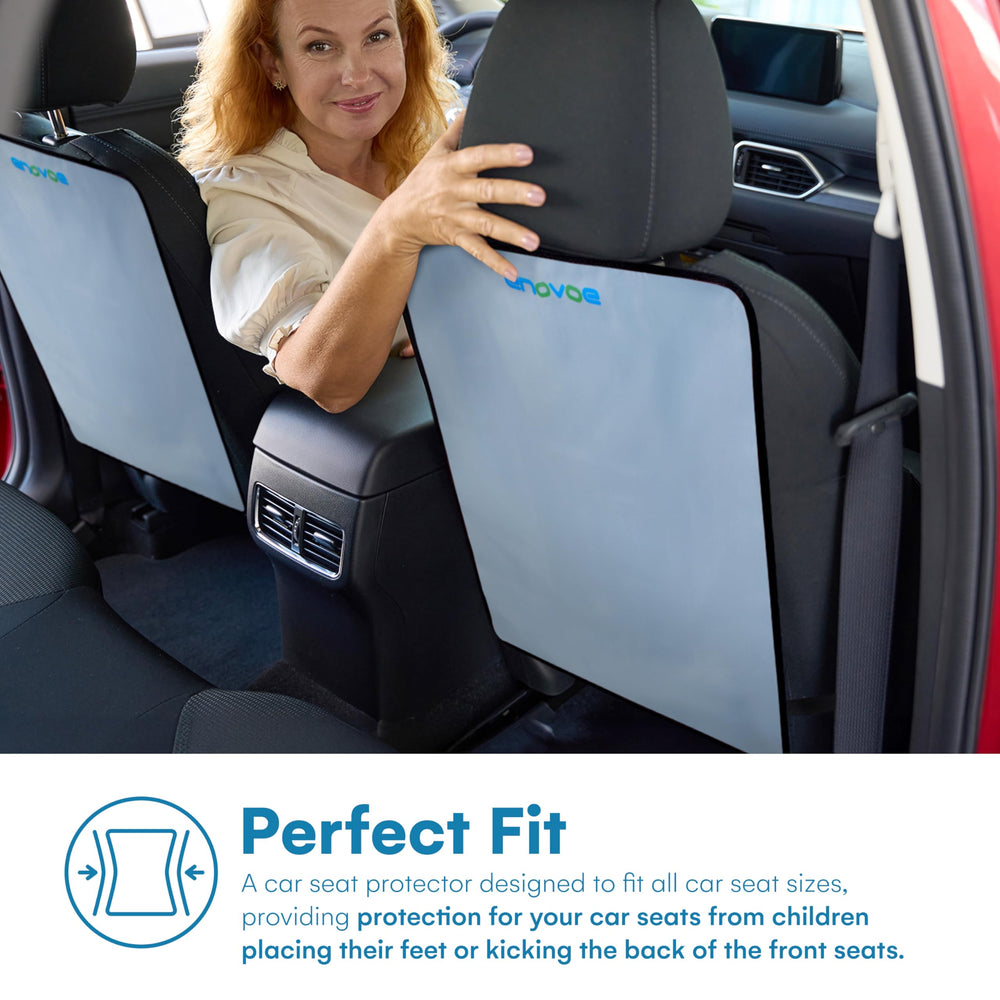Enovoe kick mats with adjustable straps for easy installation.