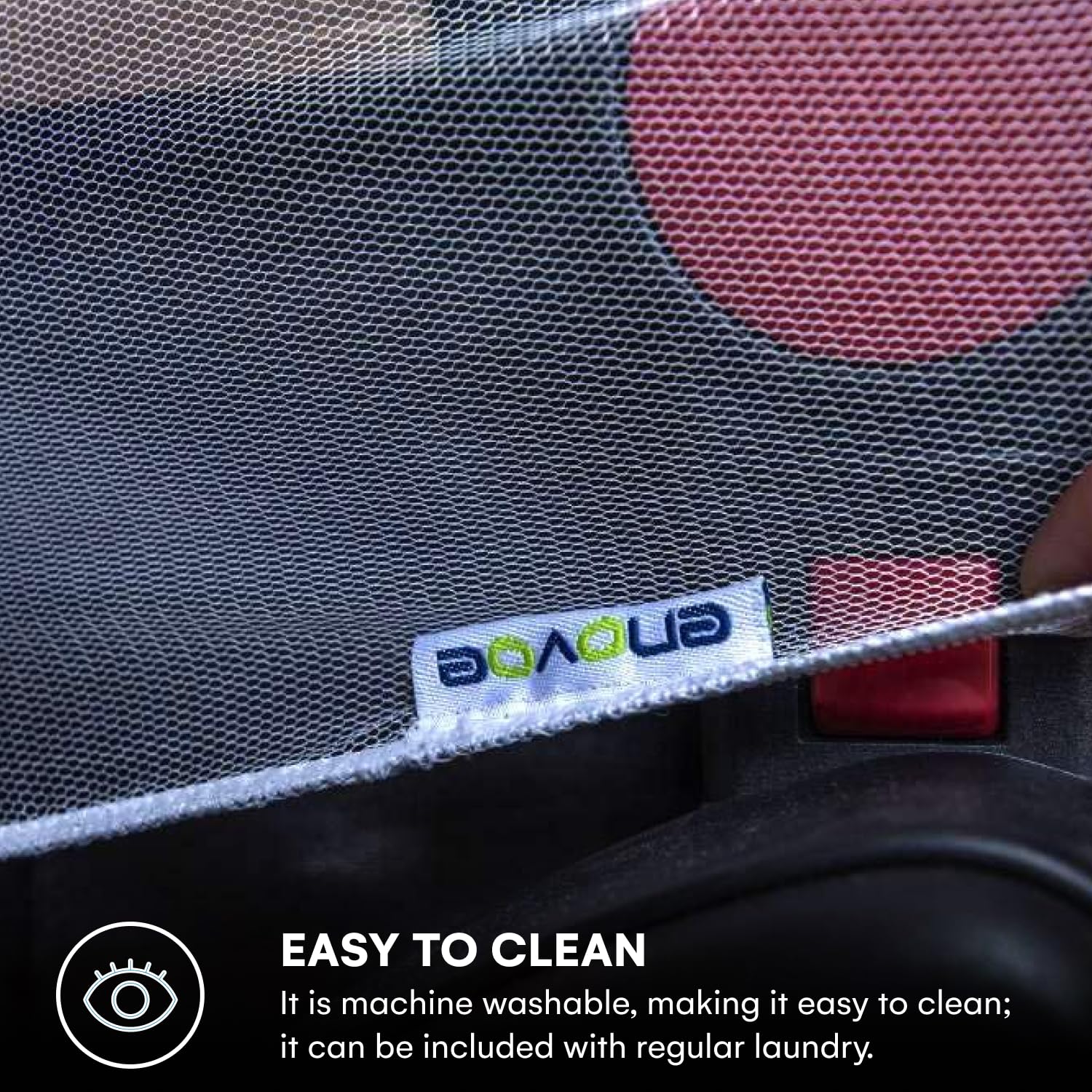 Enovoe blue mosquito net travel-fold design ideal for camping and trips.