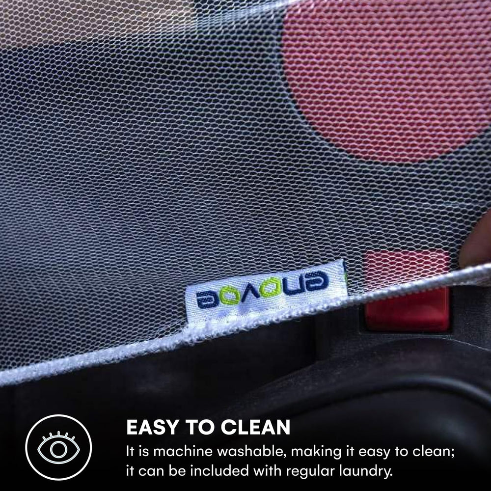 Enovoe blue mosquito net travel-fold design ideal for camping and trips.
