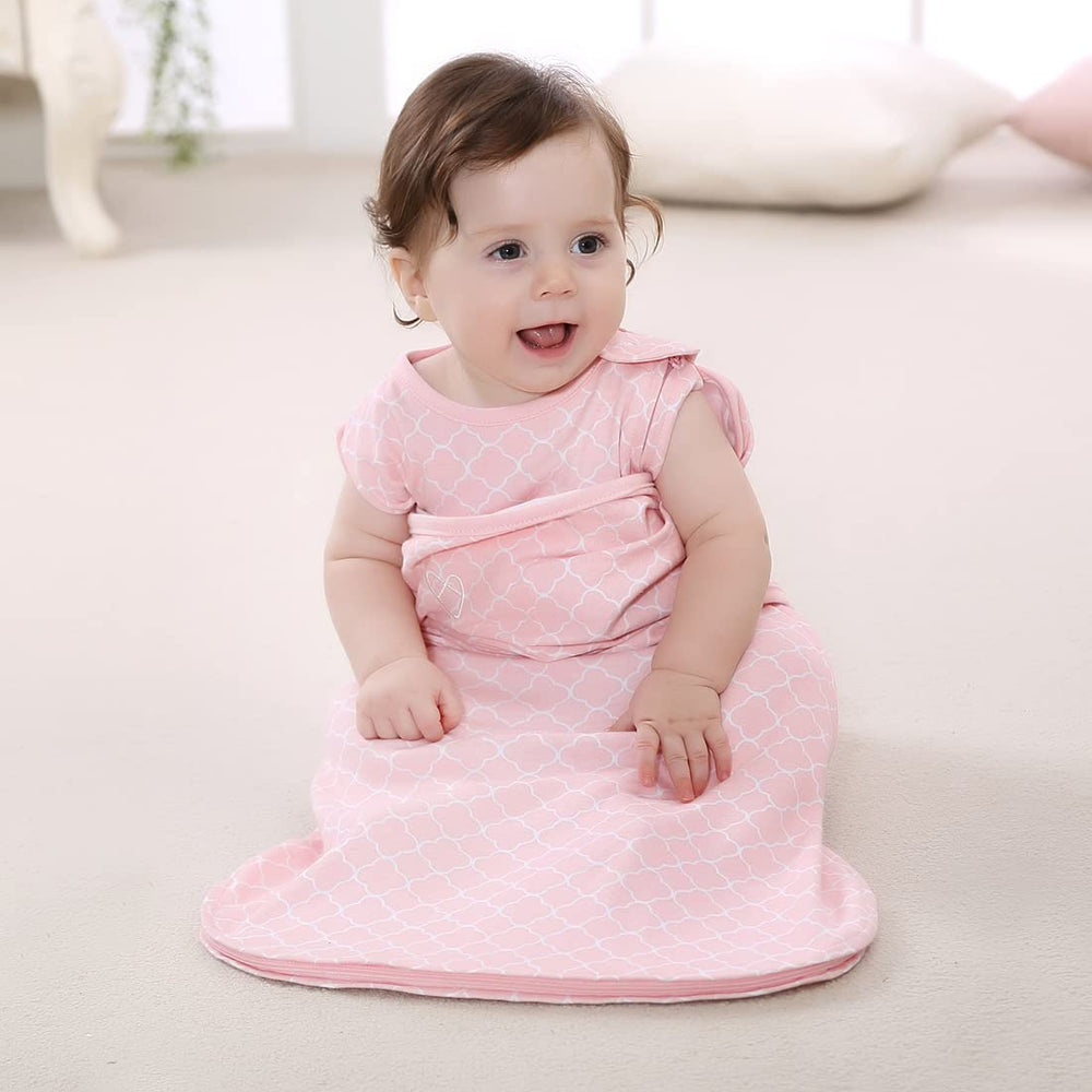 Enrich YLife swaddle sack arms-out design for easy movement.