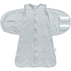 Enrich YLife Swaddle Sack arms-inside wrap shows snug fit and secure comfort.