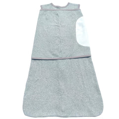 Enrich YLife Swaddle Sack arms-out demonstrates versatile wrap for baby movement.