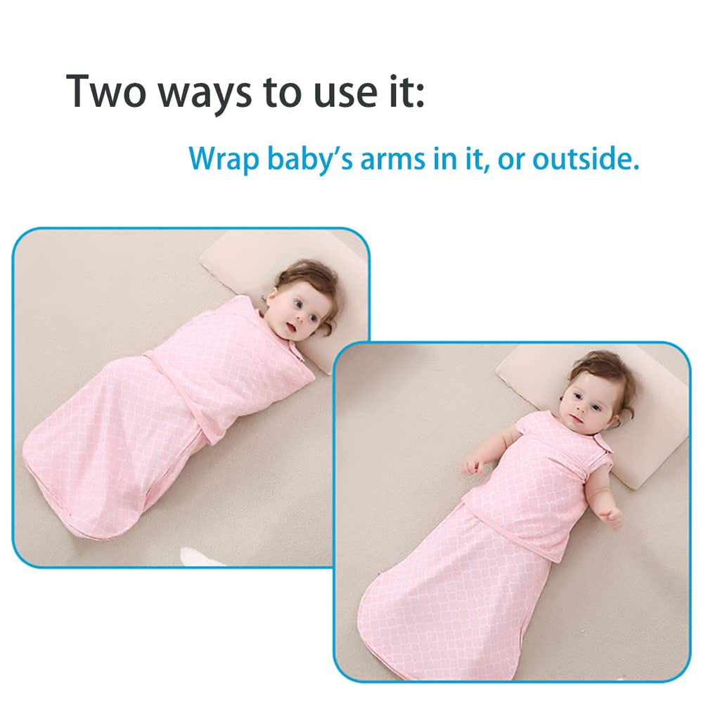 Enrich YLife cotton-soft fabric swaddle sack close-up.