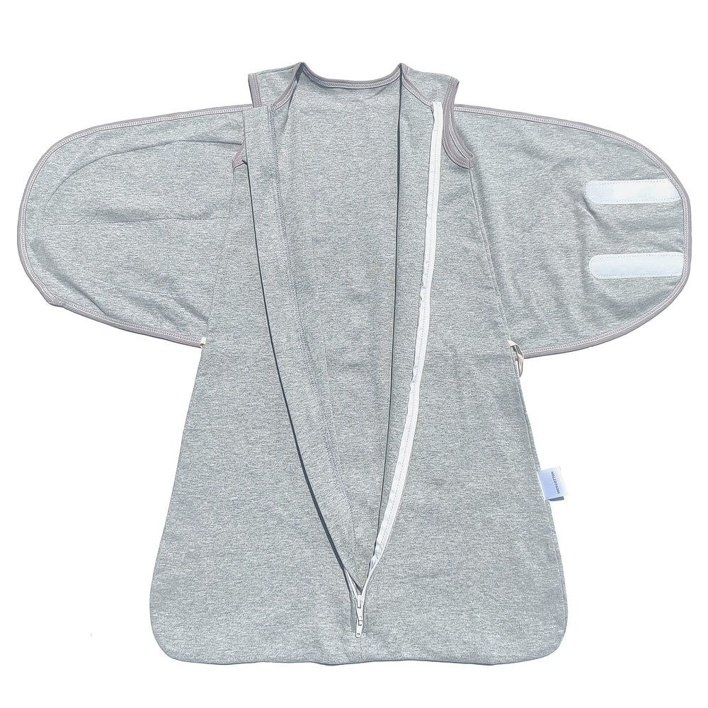 Enrich YLife Swaddle Sack two-way zipper enables easy diaper changes.