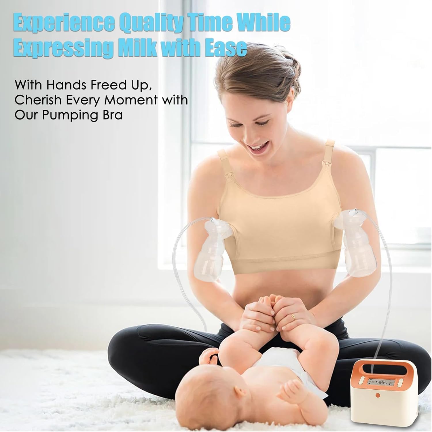 ENS DOAR dual-function nursing clip enables easy transitions between pumping and nursing.
