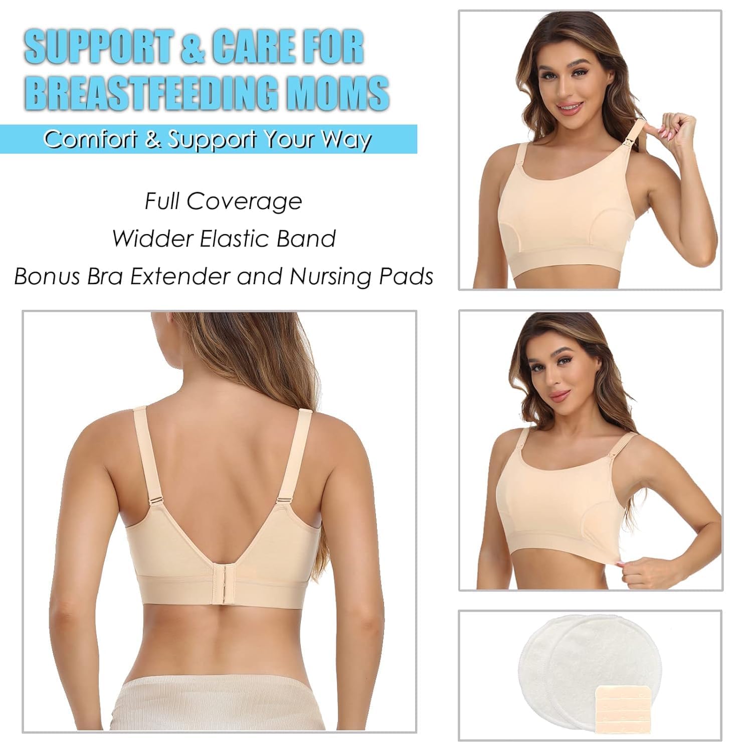 ENS DOAR maternity-ready bra supports pregnancy and postpartum routines.