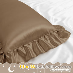 Entisn envelope-closure pillowcase prevents hair snagging for safer use
