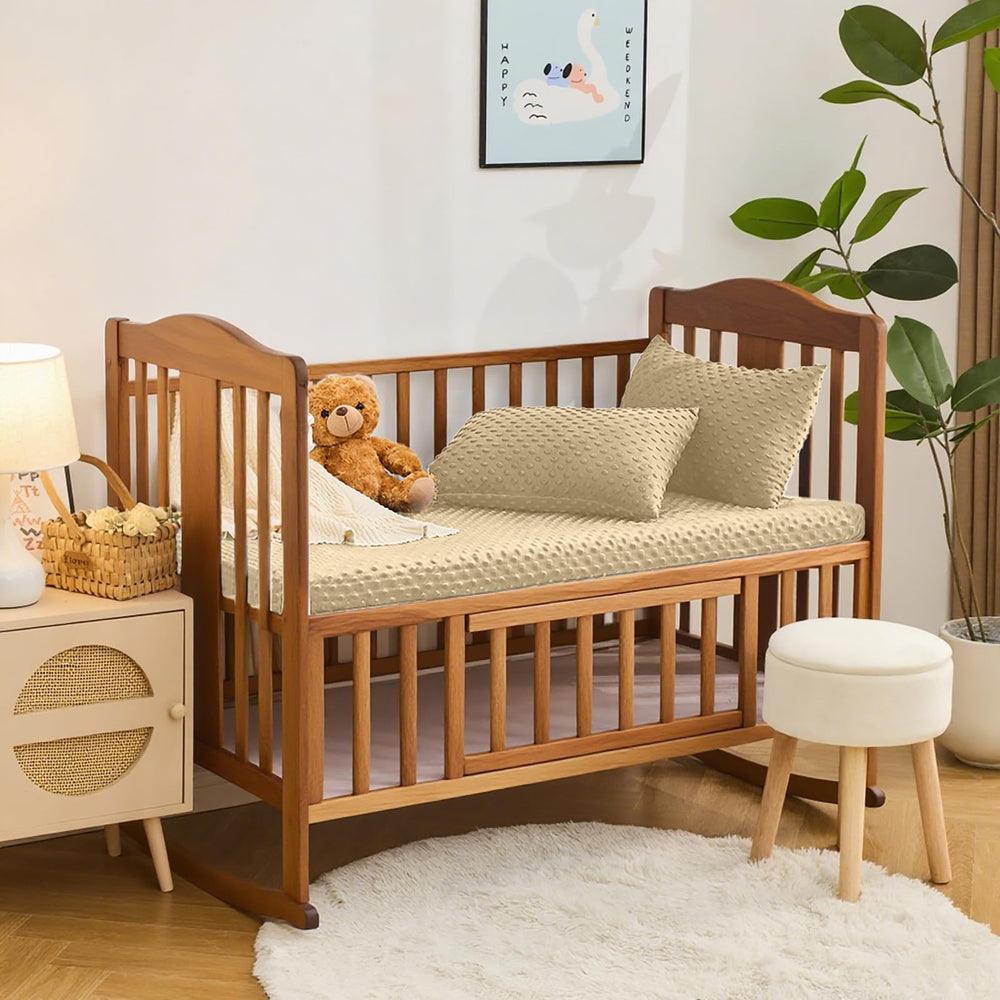 Entisn Pack N Play mini crib sheet offers snug fit and easy care