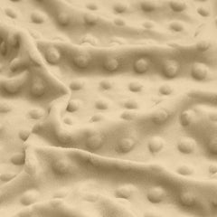 Entisn Pack N Play minky dot fabric feels plush and warm