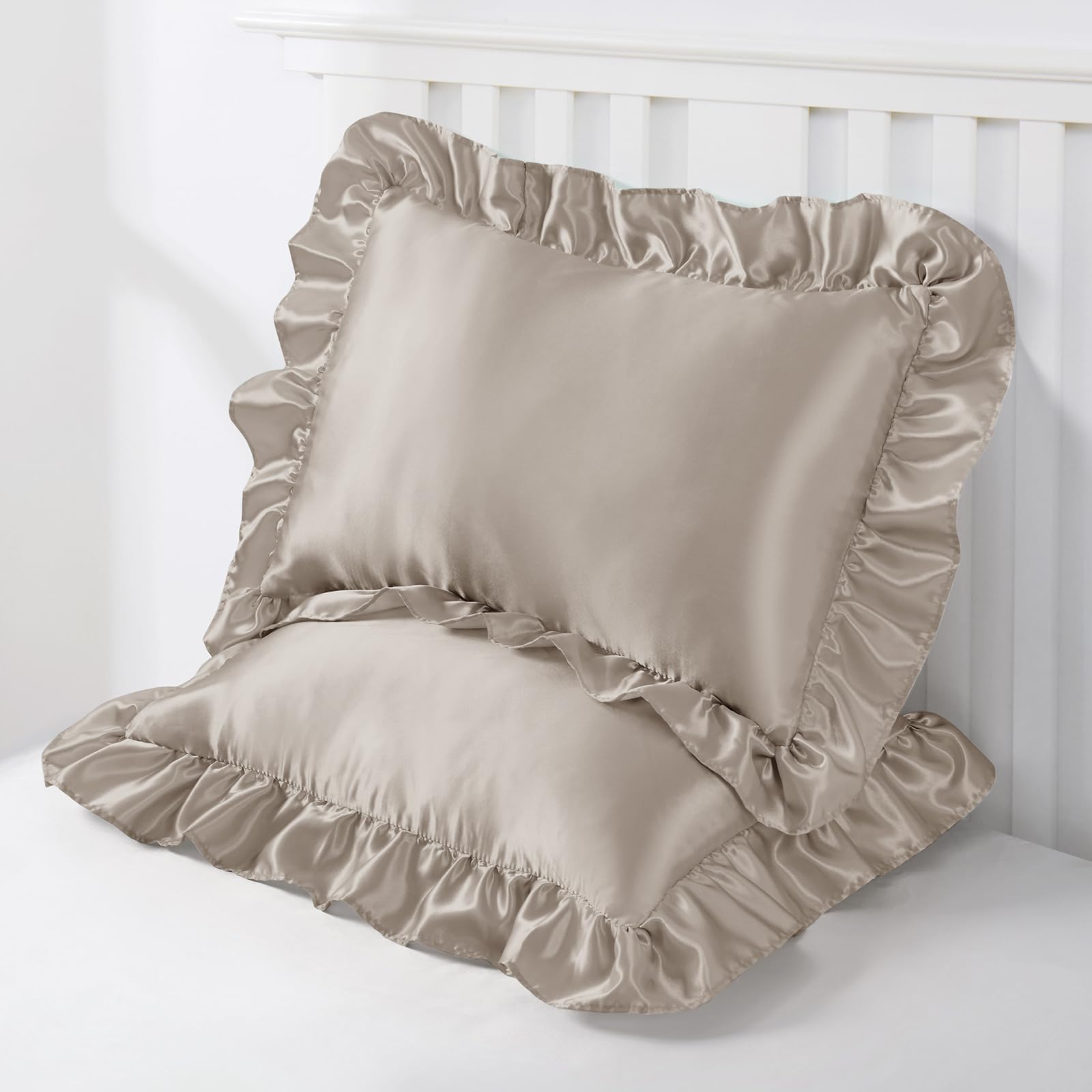 Entisn silky finish close-up highlights smooth fabric ideal for baby skin