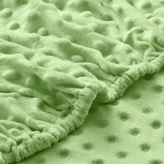 Entisn soft polyester fabric sheet offers durable, easy-care nursery bedding