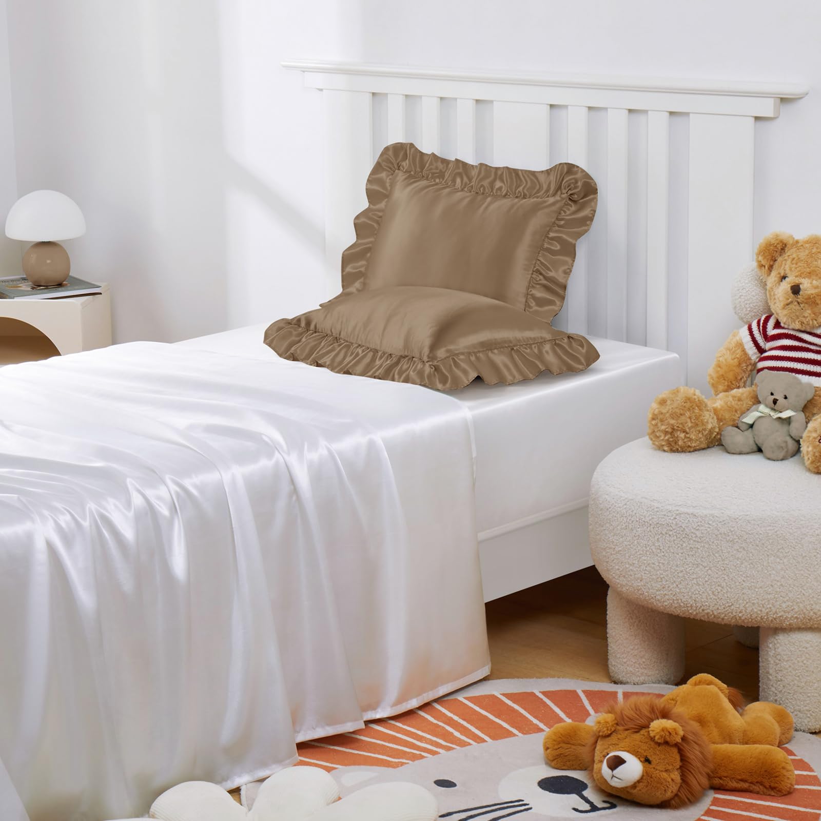 Entisn travel-friendly 14x20 pillowcase ideal for crib or on-the-go.