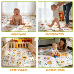 ENVTEK 26-letter learning pad stimulates early recognition during play