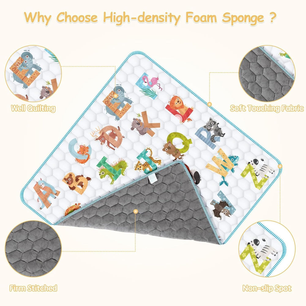 ENVTEK Play Mat offers spacious crawling area for exploration and movement.