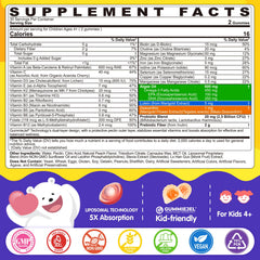 Close-up of EnvyCure gummies highlighting the peach flavor