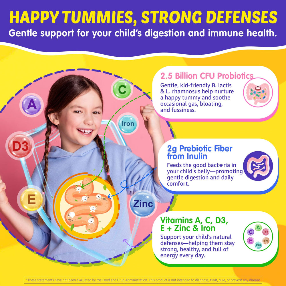 Child consuming EnvyCure gummies as part of daily routine