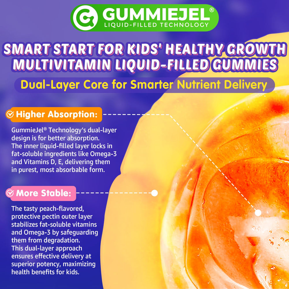 Vegan, sugar-free EnvyCure gummies label for health-conscious families