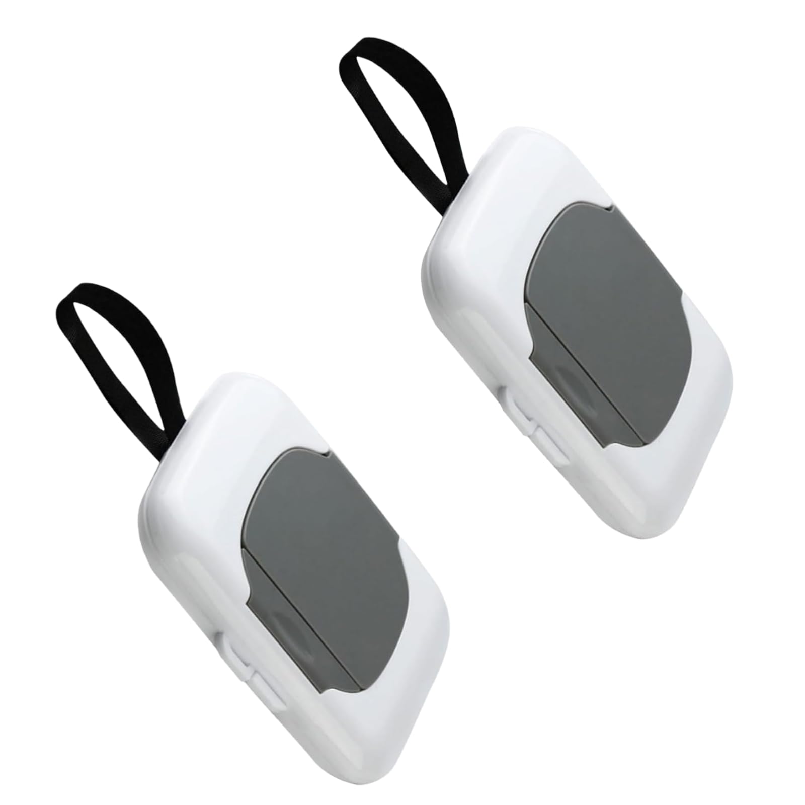 Enyolidimk travel wipes case dual-pack for on-the-go diaper changes
