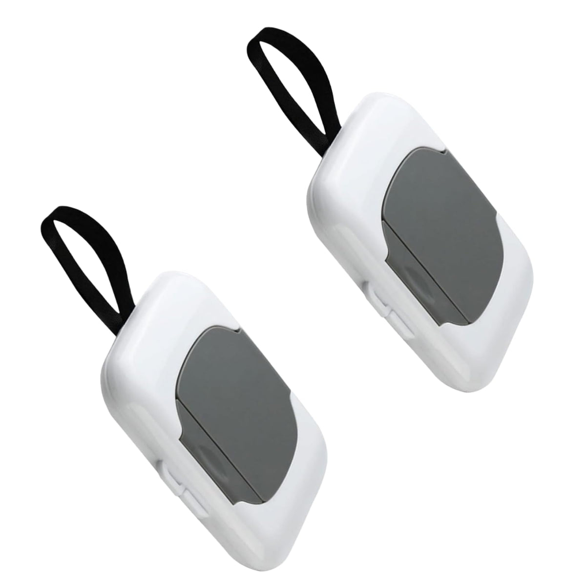 Enyolidimk travel wipes case dual-pack for on-the-go diaper changes