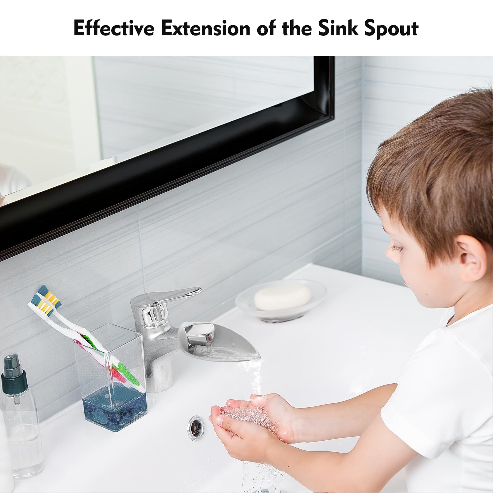 EoaMen portable kids faucet accessory fits classrooms and homes