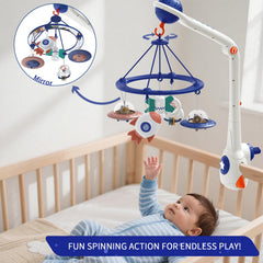 EonianHolme space mobile teether toys safe removable for little hands